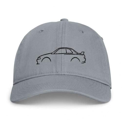 Nissan Skyline GT-R (R32) Washed Cap — Grey & Black