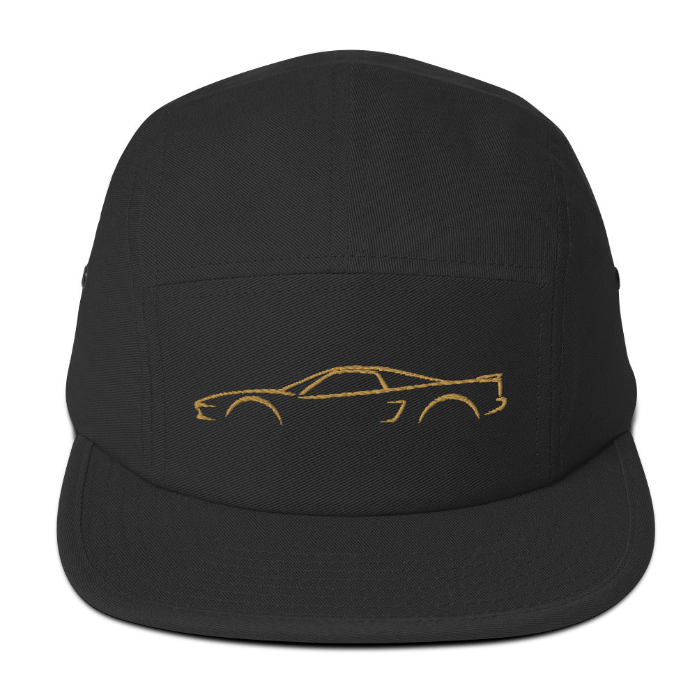 Acura NSX (1991) Five-Panel Cap in Black — front view