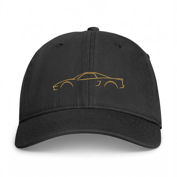 Acura NSX (1991) Washed Cap in Black — front view