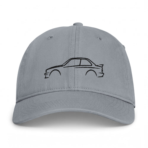 BMW M3 (E30) Washed Cap — Grey & Black