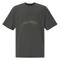 BMW M3 (E30) Vintage Faded Tee in Faded Coal — front view