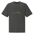 Chevrolet Camaro (1969) Vintage Faded Tee in Faded Coal — front view