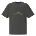Citroën DS Vintage Faded Tee in Faded Coal — front view