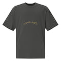 Mazda MX-5 (NA) Vintage Faded Tee in Faded Coal — front view