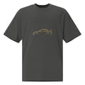 Subaru Impreza 22B Vintage Faded Tee in Faded Coal — front view