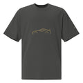 Toyota Supra (A80) Vintage Faded Tee in Faded Coal — front view