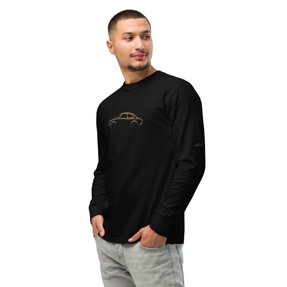 Alfa Romeo Giulia Sprint GTA Signature Long Sleeve in Black — model wearing the garment