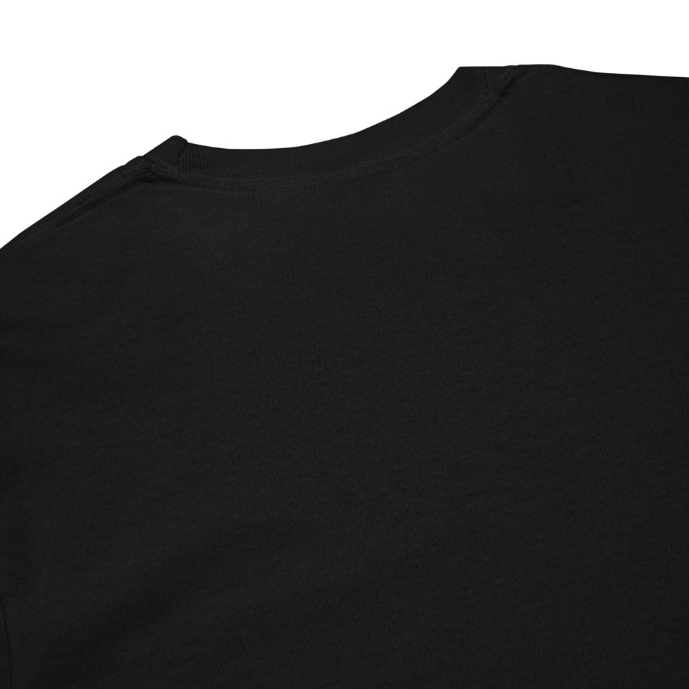 Alfa Romeo Giulia Sprint GTA Signature Long Sleeve in Black — close-up of garment construction and fabric