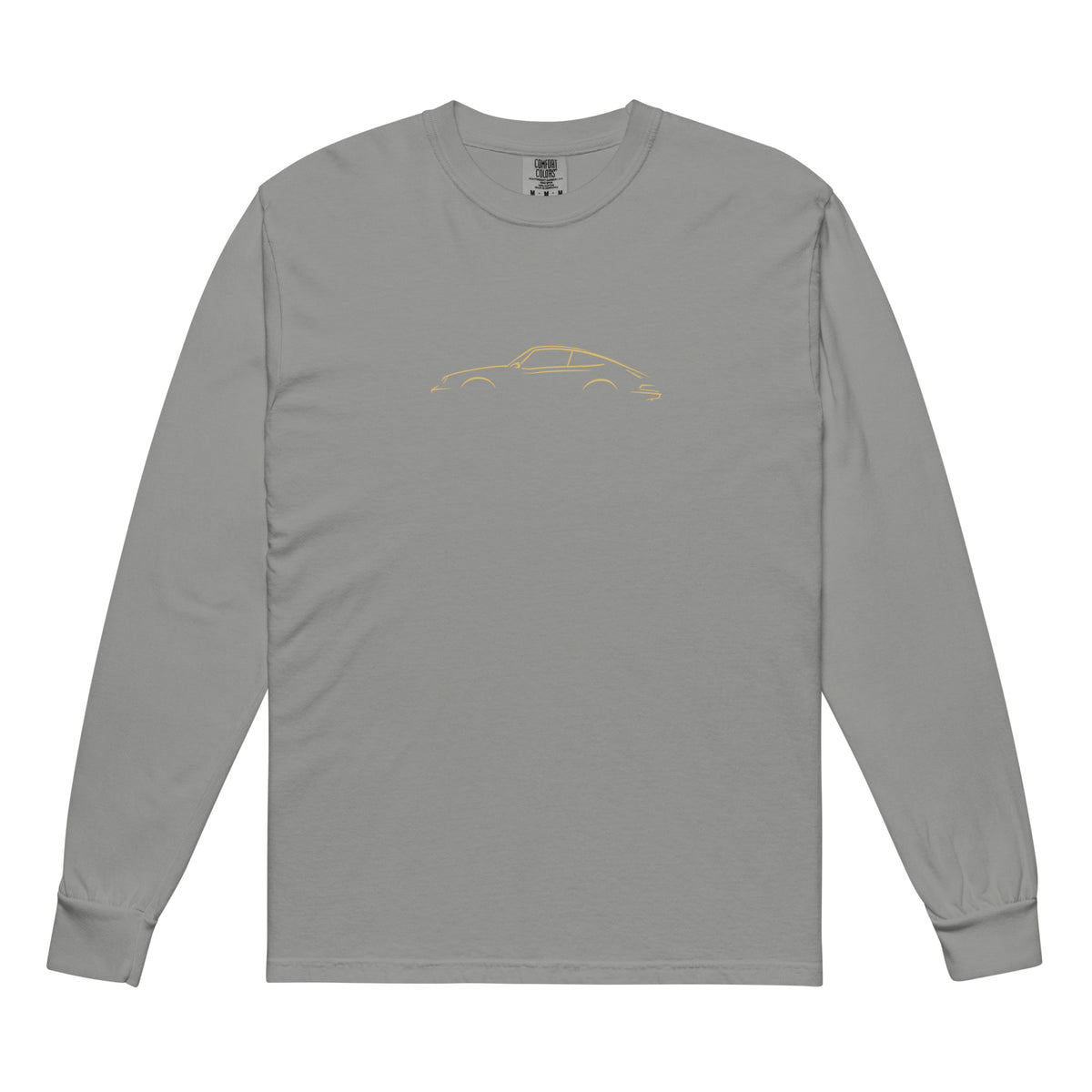 Porsche 911 (G-Series) Signature Long Sleeve in Grey — front view