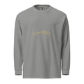 Aston Martin DB5 Signature Long Sleeve — Gold Linework in Grey — front view