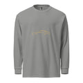 Chevrolet Camaro (1969) Signature Long Sleeve — Gold Linework in Grey — front view