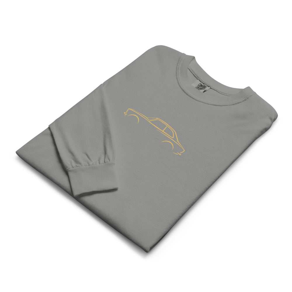 Alfa Romeo Giulia Sprint GTA Signature Long Sleeve in Grey — folded garment view