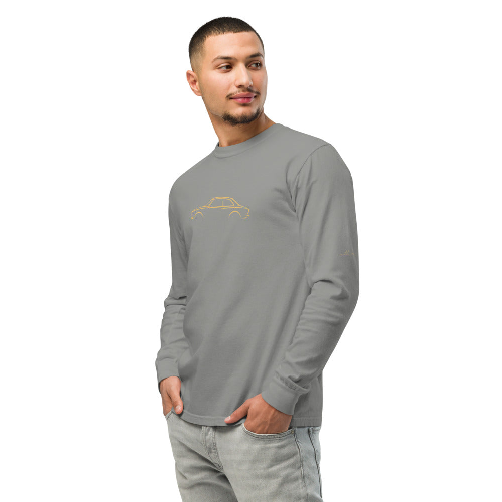 Alfa Romeo Giulia Sprint GTA Signature Long Sleeve in Grey — model wearing the garment