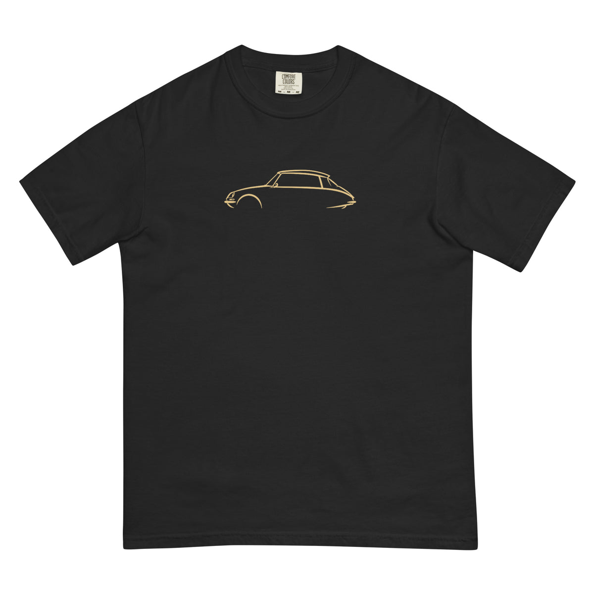 Citroën DS Signature Tee in Black — front view