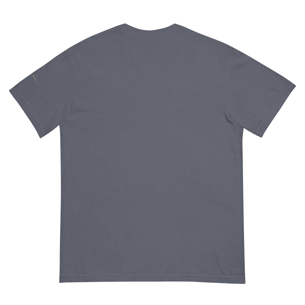Volvo P1800 Signature Tee in Denim — back view