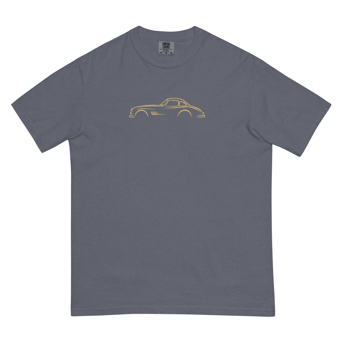 Mercedes-Benz 300 SL Signature Tee in Denim — front view
