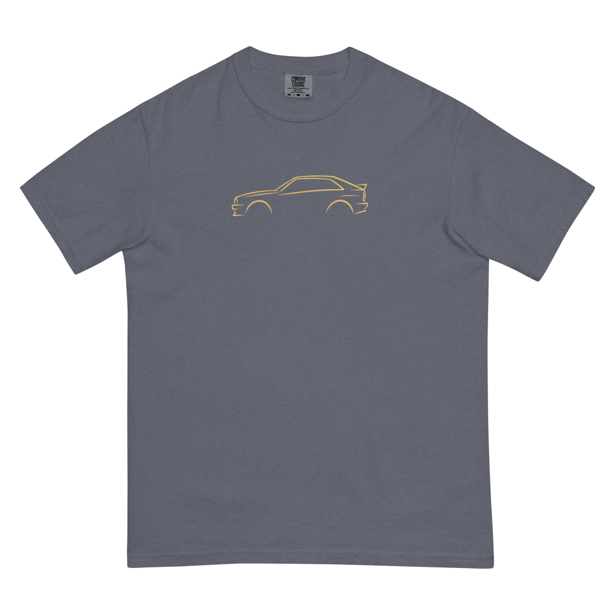 Audi Ur-quattro Signature Tee in Denim — front view