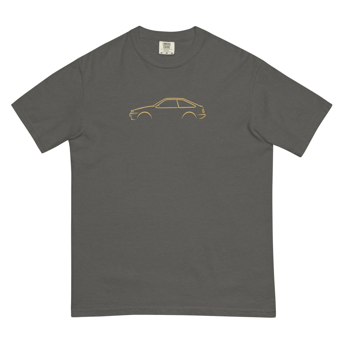 Toyota Sprinter Trueno (AE86) Signature Tee in Pepper — front view