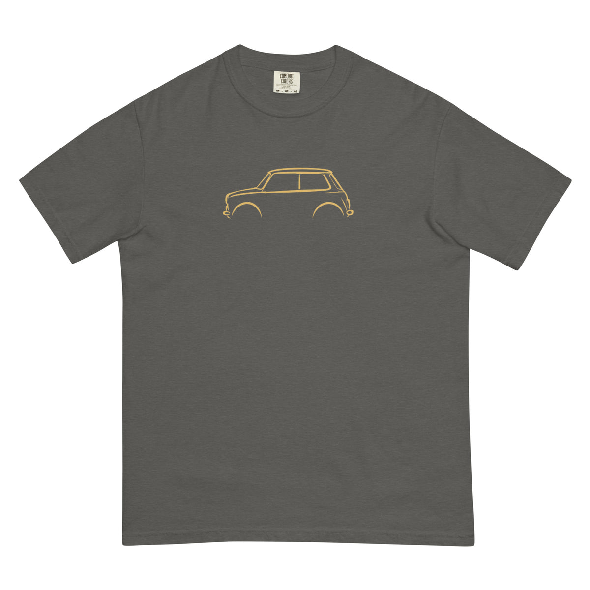 Classic Mini Cooper Signature Tee in Pepper — front view