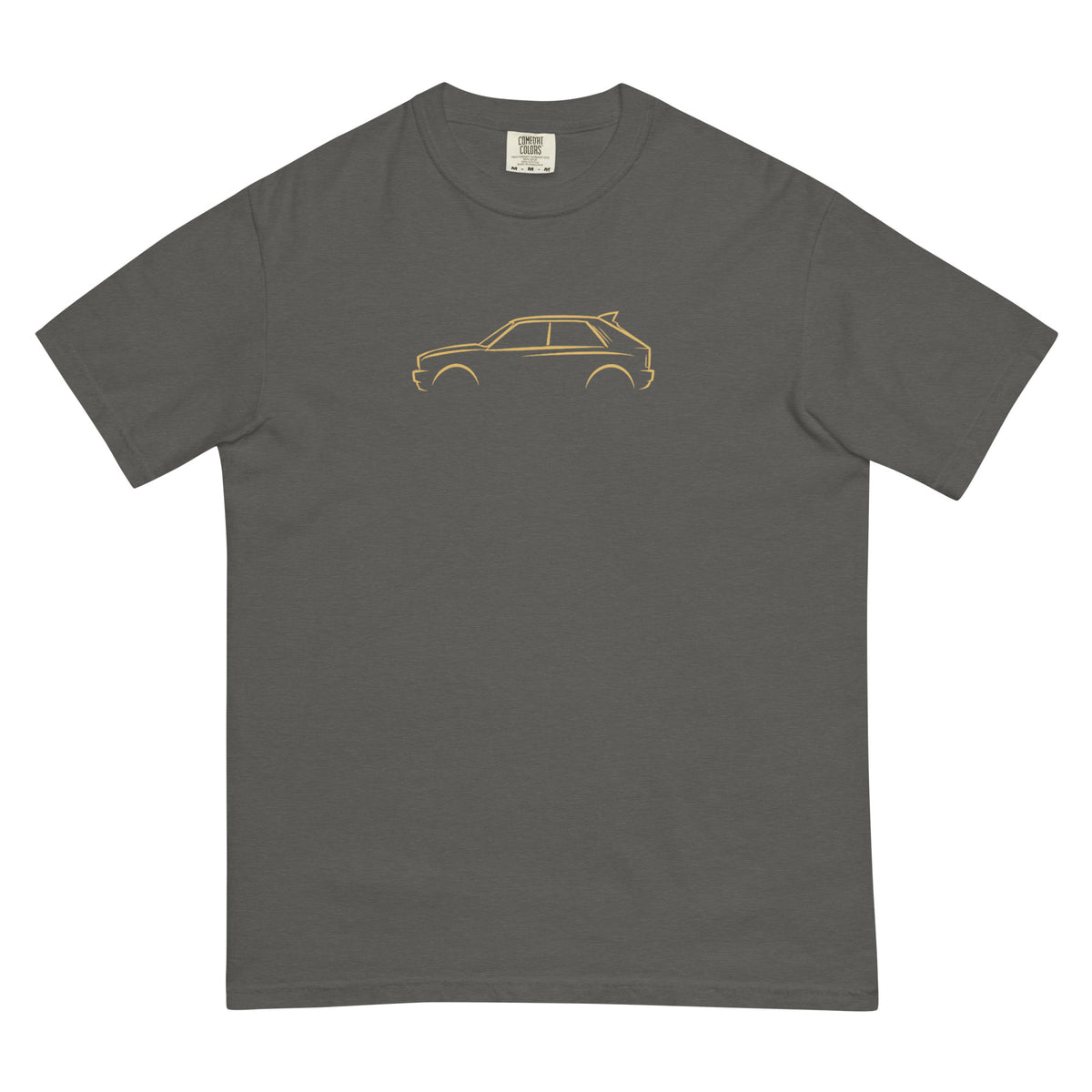 Lancia Delta Integrale Evo Signature Tee in Pepper — front view