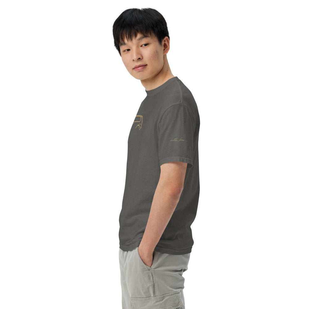 Volkswagen Golf GTI Mk1 Signature Tee in Pepper — left side view