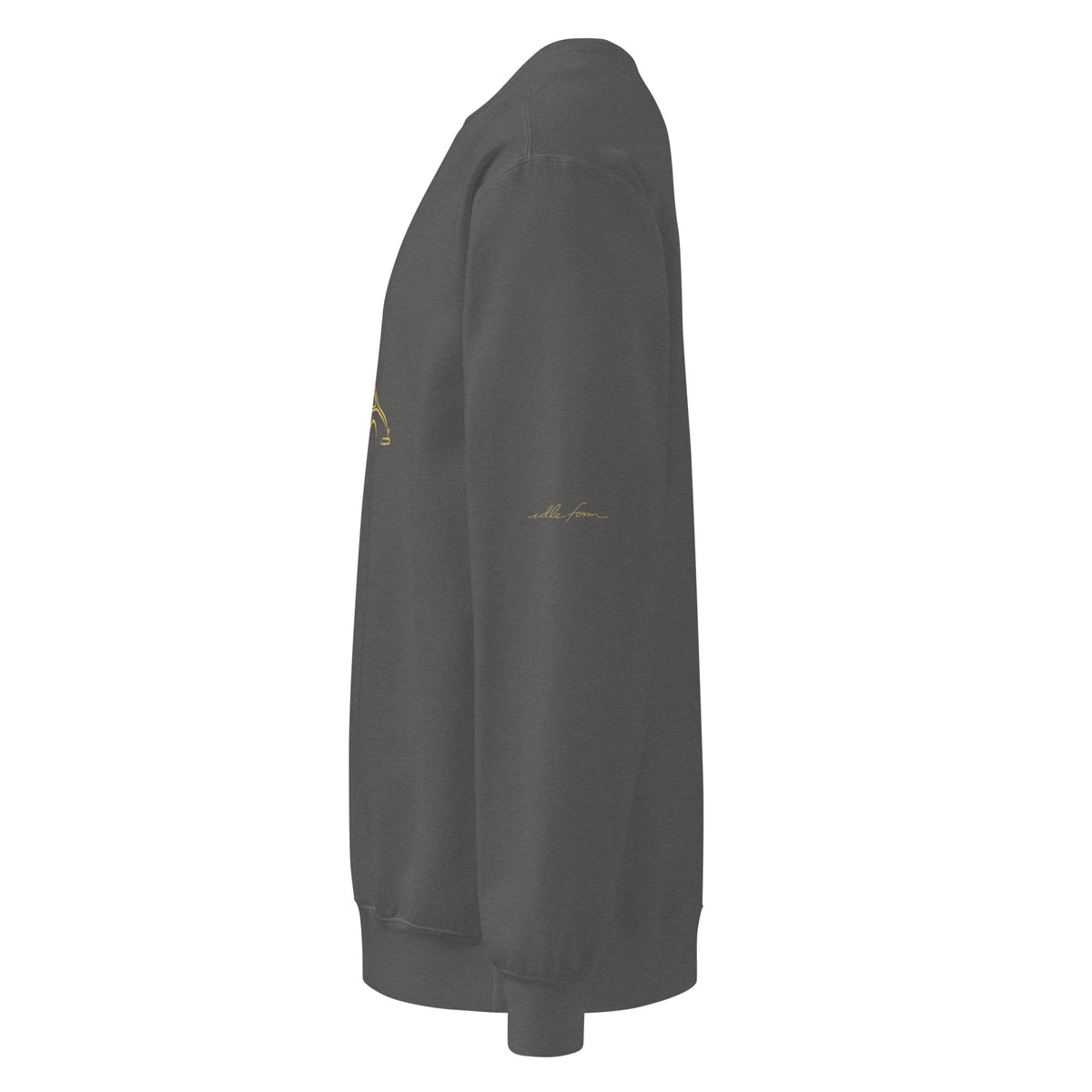 Mercedes-Benz 300 SL Garment-Dyed Sweatshirt in Pepper — left view