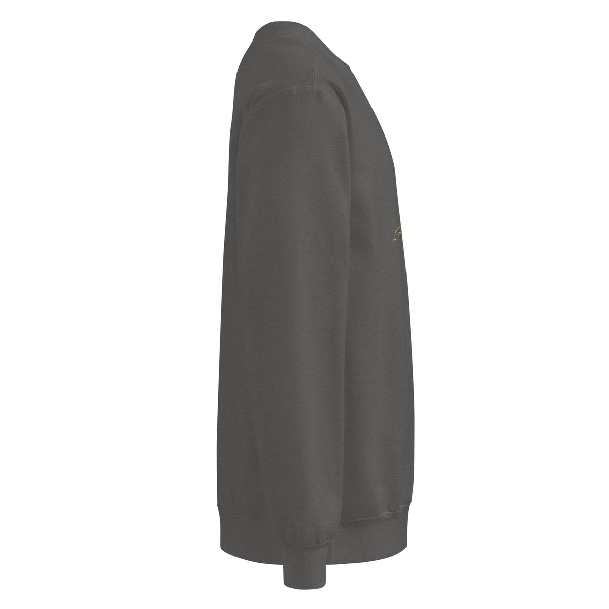 Porsche 911 (G-Series) Garment-Dyed Sweatshirt in Pepper — right view