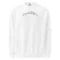 Alfa Romeo Giulia Sprint GTA Garment-Dyed Sweatshirt in White — front view
