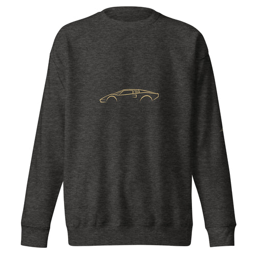 Lamborghini Countach LP400 Premium Sweatshirt — Core Colors