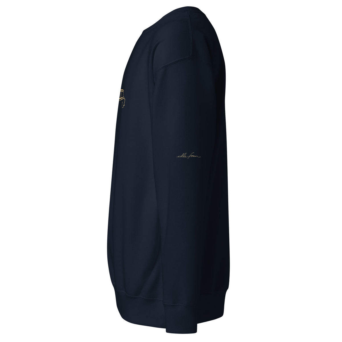 Alfa Romeo Giulia Sprint GTA Premium Sweatshirt — Core Colors in Navy Blazer — left sleeve view
